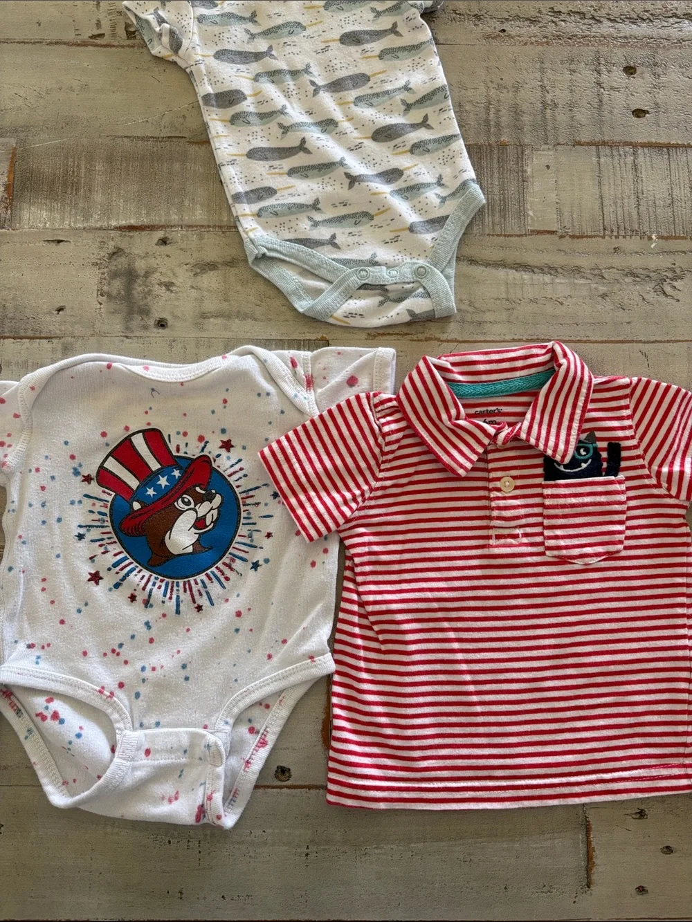 Carter’s 11 Piece Bundle of 3-6 Months Baby Boy Clothes